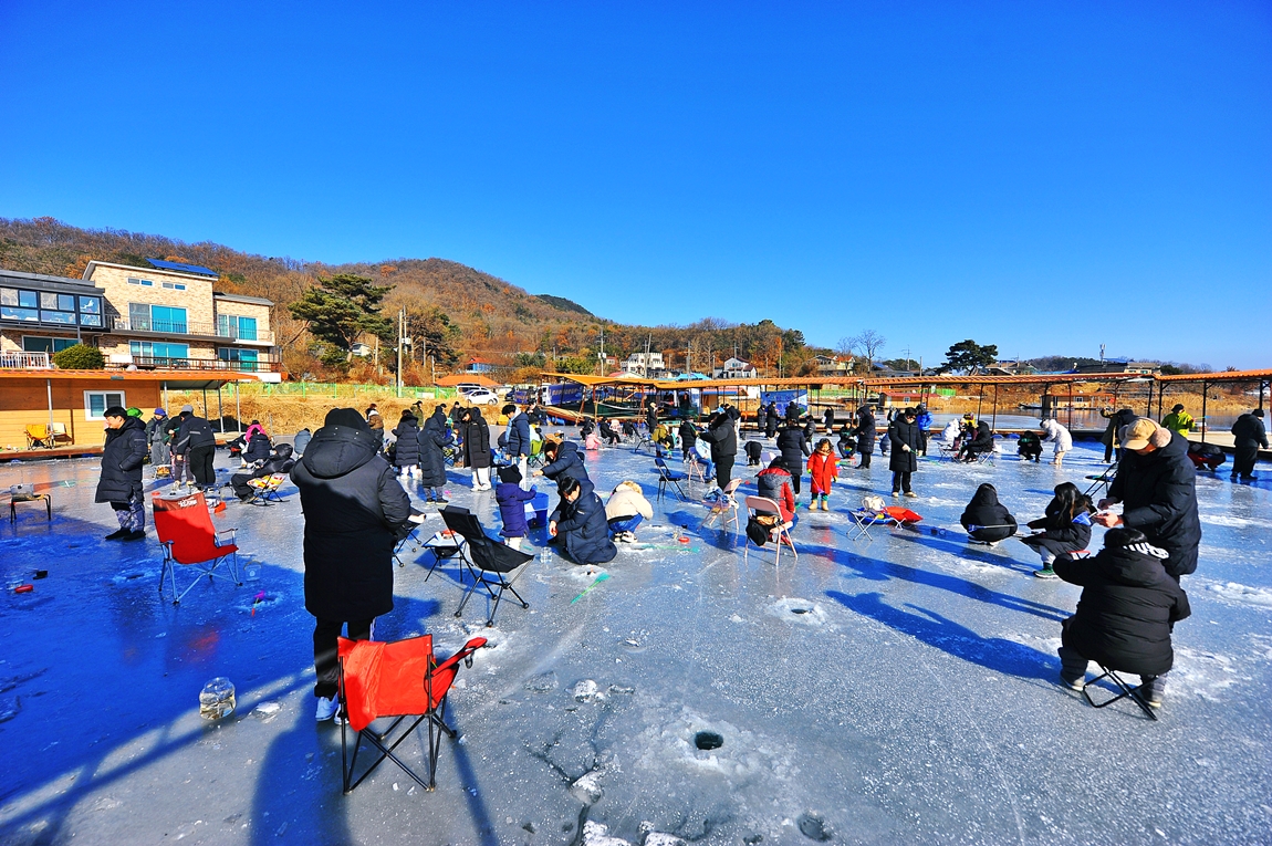 강화 양오 빙어축제 빙어 낚시 체험